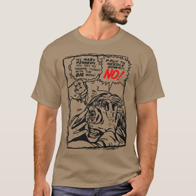 T-shirt classique "blessure à l'oeil" (Devant)