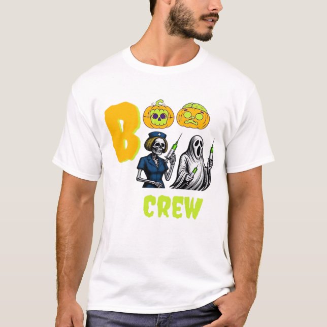 T-Shirt Classique Boo Crew (Devant)