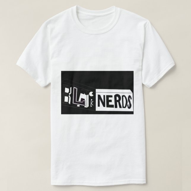 T-shirt Classique Boxy de base de logo de ballots noirs (Design devant)