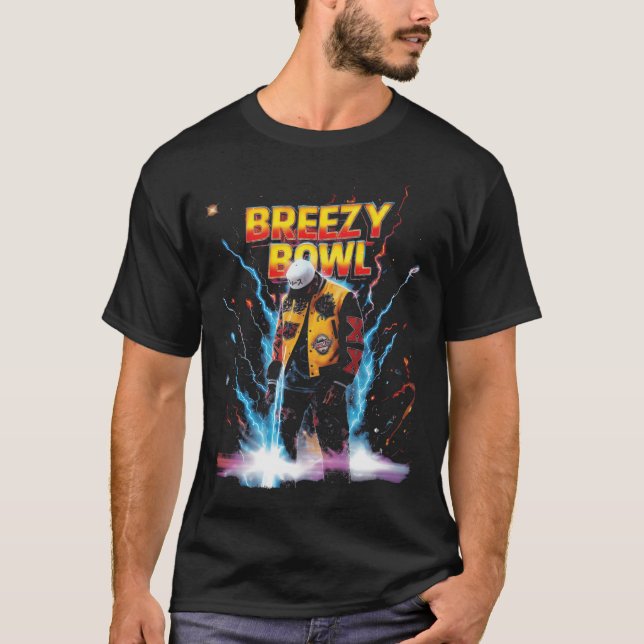 T-Shirt Classique Breezybowl (Devant)