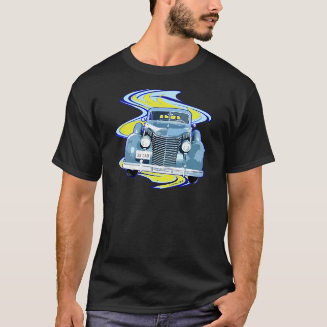 T-SHIRT CLASSIQUE CADILLAC 1938 (Devant)