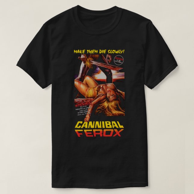 T-shirt classique Cannibal Ferox (Design devant)