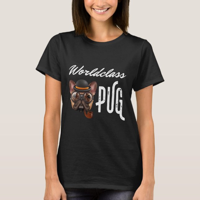 T-shirt classique Carlin de classe mondiale 278 (Devant)