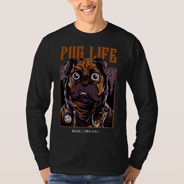 T-shirt classique carlin Life 750 (Devant)