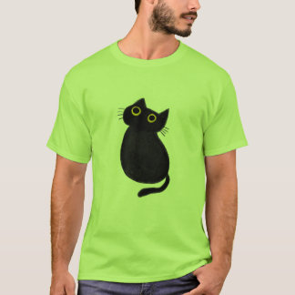 T-shirt classique, chat de dessin animé