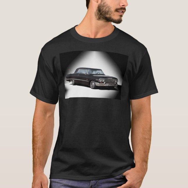 T-shirt classique Chevrolet Impala SS 1963 (Devant)
