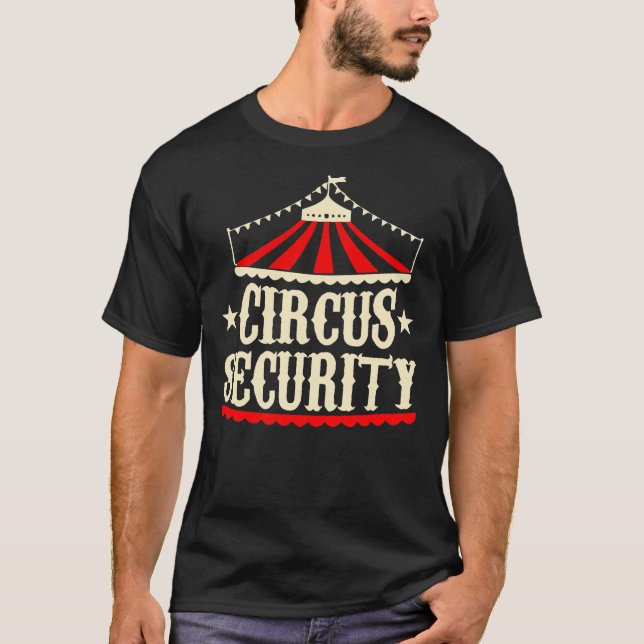 T-shirt classique Circus Security (Devant)