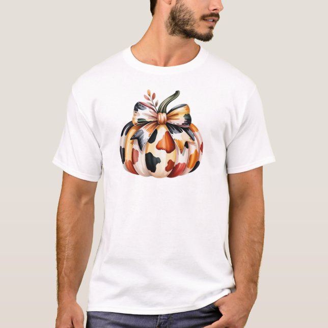 T-Shirt Classique citrouille (Devant)