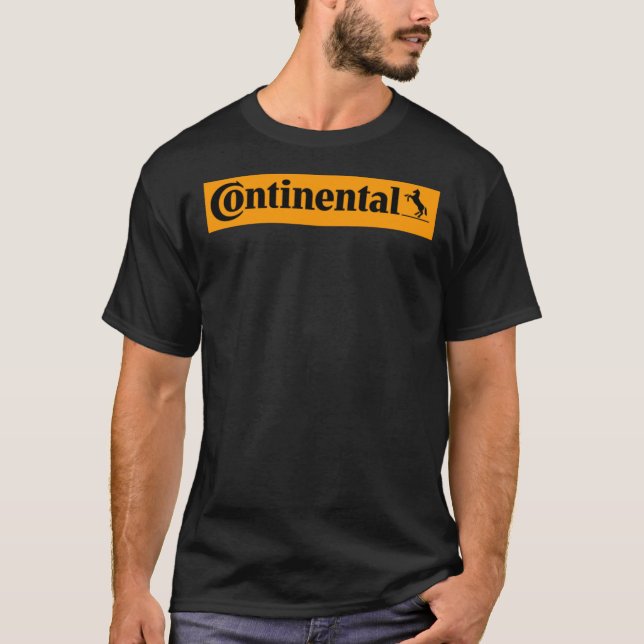 T-shirt classique continental (Devant)