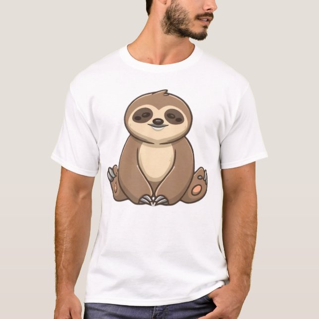 T-Shirt Classique Cozy Sloth (Devant)