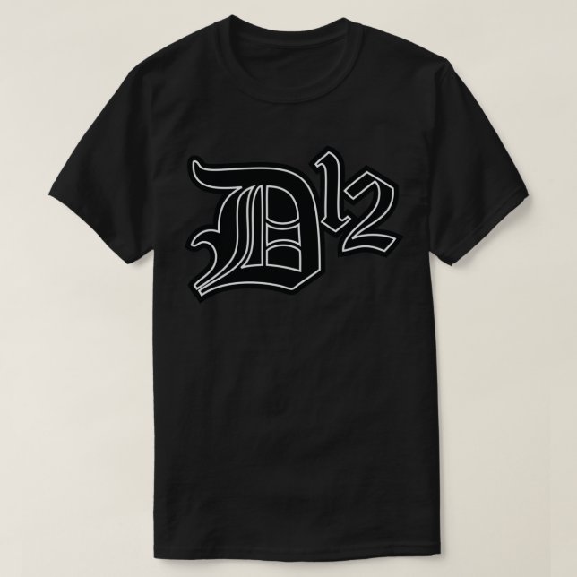 T-shirt classique D12 (Design devant)