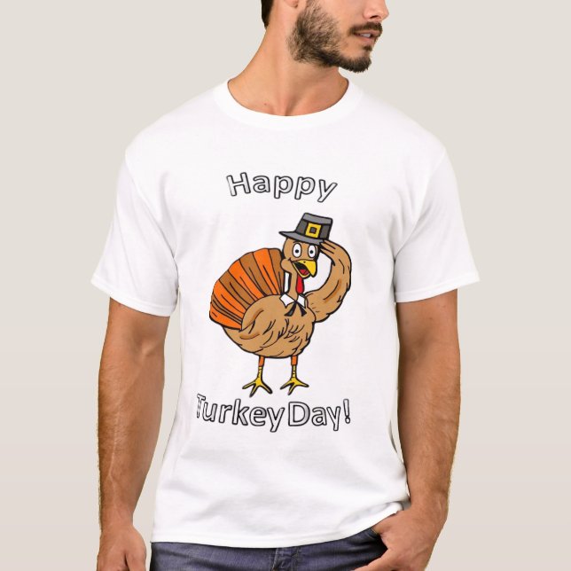T-shirt classique d'Action de grâce (style 2) (Devant)