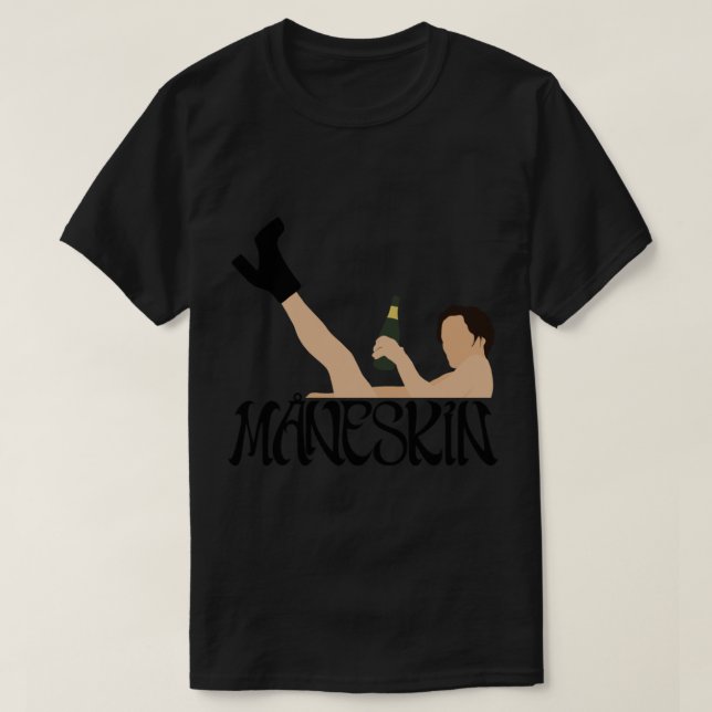 T-shirt classique Damiano David (Design devant)