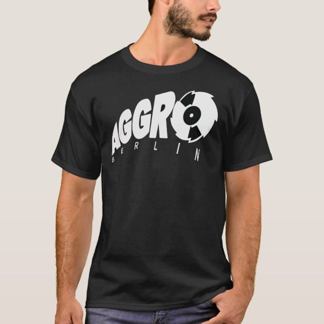 T-shirt classique de Berlin aggro (Devant)