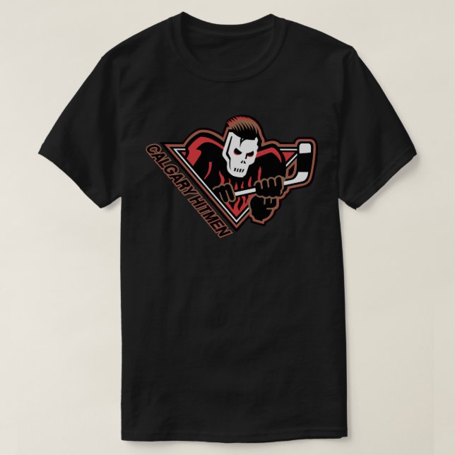 T-shirt classique de Calgary Hitmen (Design devant)
