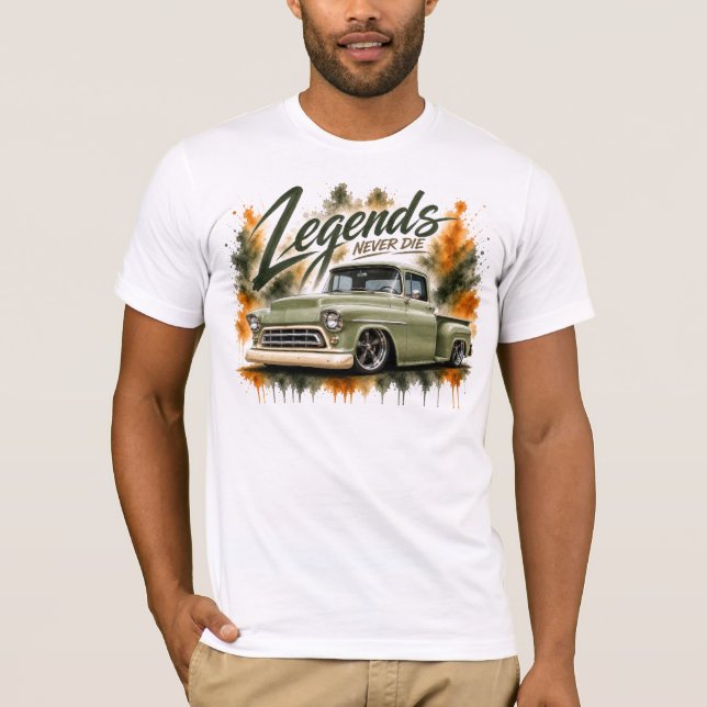 T-Shirt Classique de Camion Légendaire  (Devant)