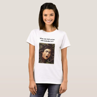 T-shirt classique de dames de "coriandre" d'art de
