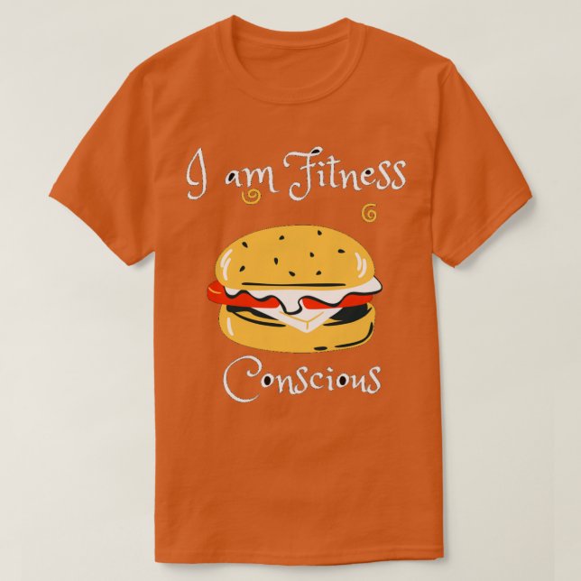 T-shirt Classique de fitness amusant (Design devant)