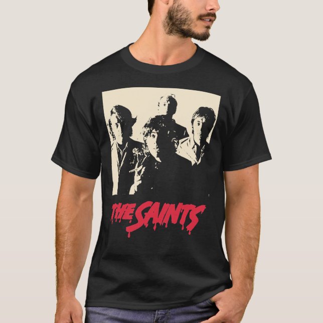 T-shirt classique de la bande de Saints Punk (Devant)