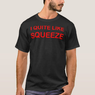 T-shirt classique de la bande de Squeeze