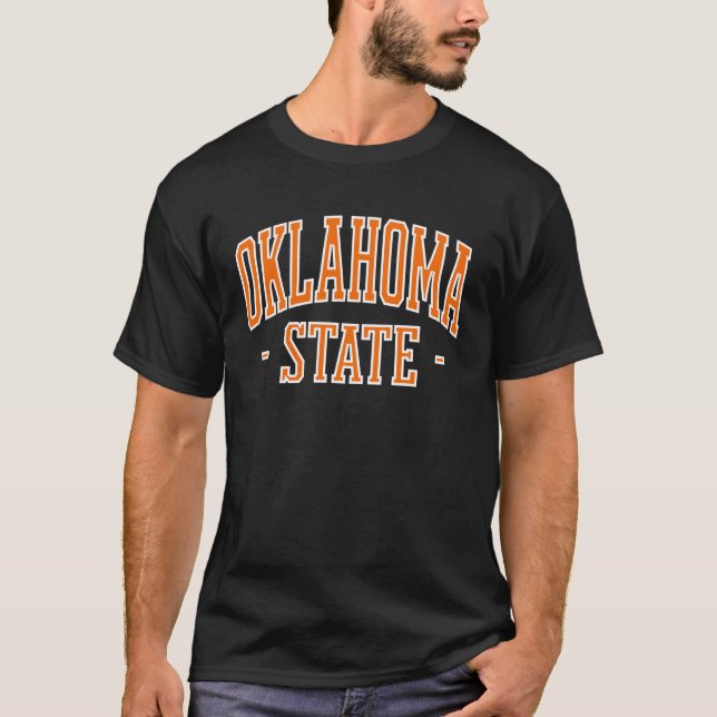 T-shirt Classique de la fierté de l'État de l'Oklahoma Okl (Devant)