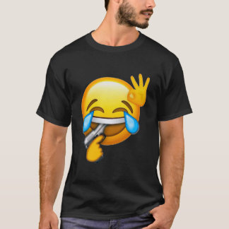 T-shirt classique de l'Emoji de rire