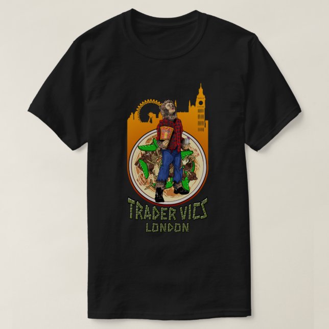 T-shirt classique de Londres (Design devant)