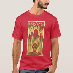 T-shirt Classique de science-fiction cinéma muet METROPOLI