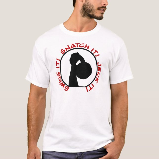 T-shirt Classique de secousse de bribe d'oscillation (Devant)