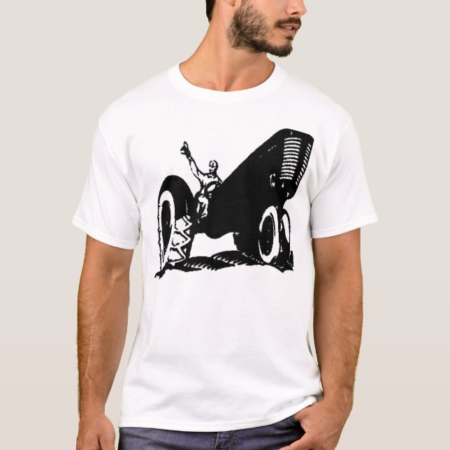 T-shirt classique de tracteur de Massey Harris (Devant)