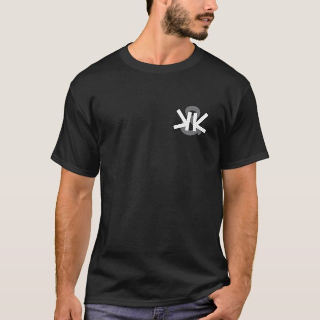 T-shirt classique de type de k&k (Devant)