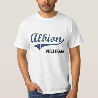 T-shirt Classique de ville d'Albion Michigan