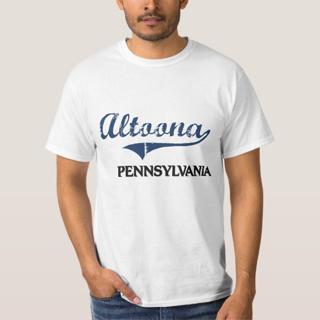 T-shirt Classique de ville d'Altoona Pennsylvanie (Devant)