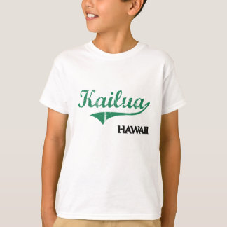 T-shirt Classique de ville de Kailua Hawaï