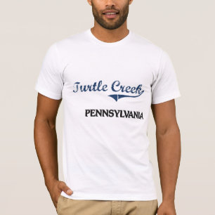 T-shirt Classique de ville de la Pennsylvanie de crique de
