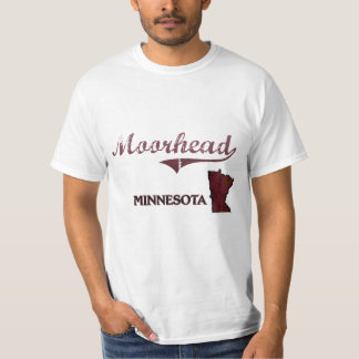 T-shirt Classique de ville de Moorhead Minnesota