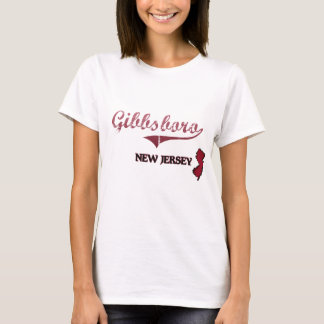 T-shirt Classique de ville de New Jersey de Gibbsboro