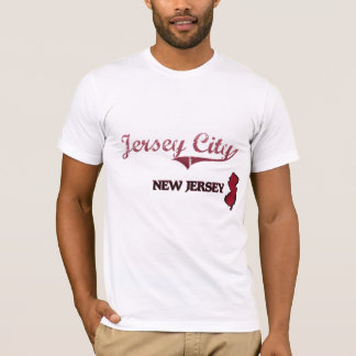 T-shirt Classique de ville de New Jersey de Jersey City
