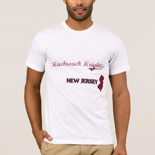 T-shirt Classique de ville de New Jersey de tailles de
