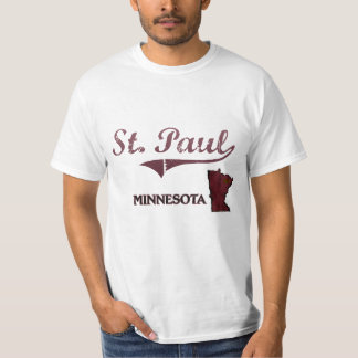 T-shirt Classique de ville de St Paul Minnesota