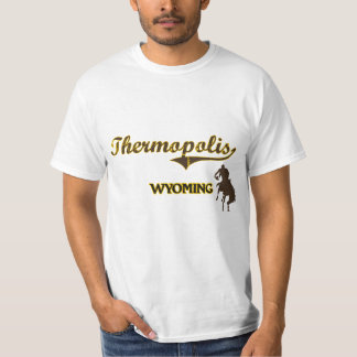 T-shirt Classique de ville de Thermopolis Wyoming
