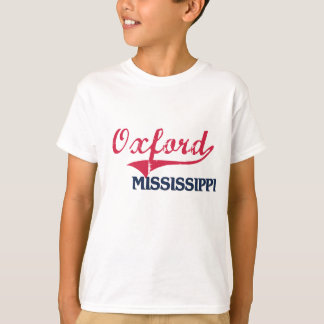 T-shirt Classique de ville d'Oxford Mississippi