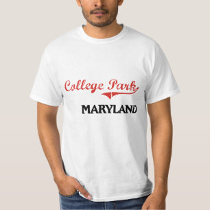 T-shirt Classique de ville du Maryland de parc