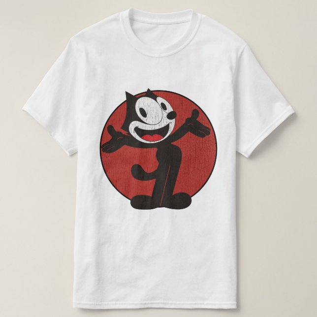 T-shirt Classique des années 1920 Style felix the cat (Design devant)
