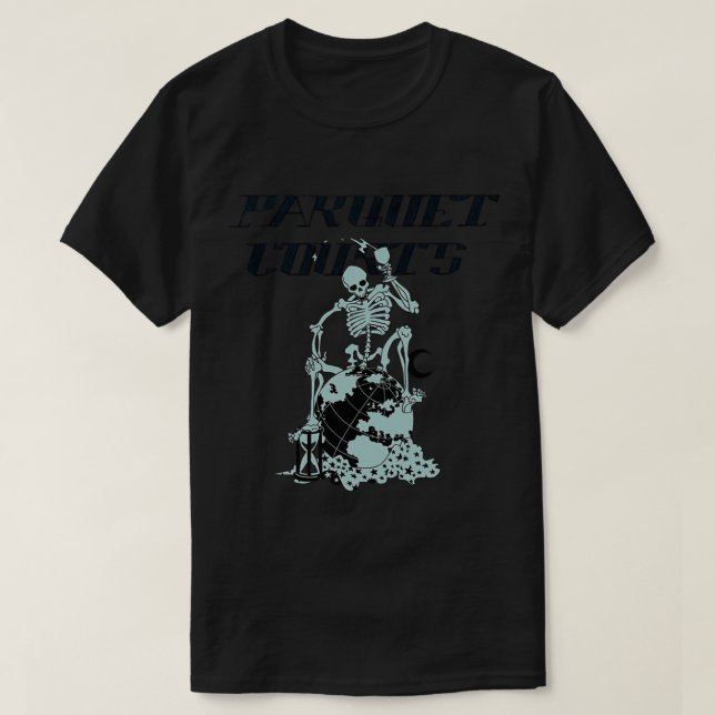 T-Shirt Classique Des Cours De Parquet (Design devant)