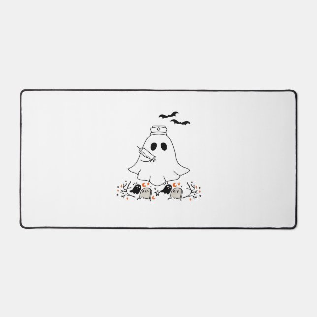 T-Shirt Classique Design Halloween Mignon Fantôme  (Recto)