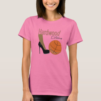 T-shirt Classique Diva en bois franc