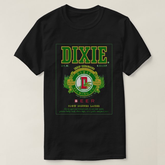 T-shirt classique DIXIE BEER LOGO (Design devant)