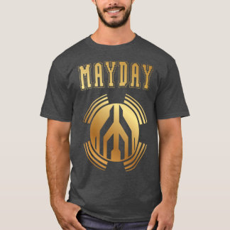T-shirt Classique doré mayday vintage