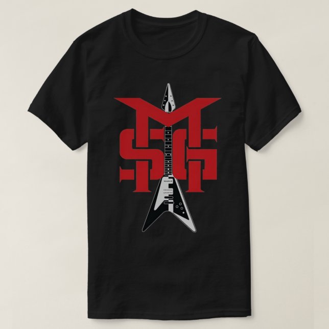 T-shirt classique du groupe Michael Schenker (Design devant)